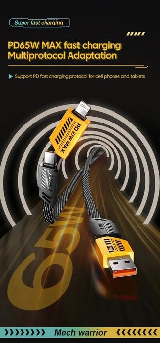 4 IN 1 FAST CHARGING CABLE